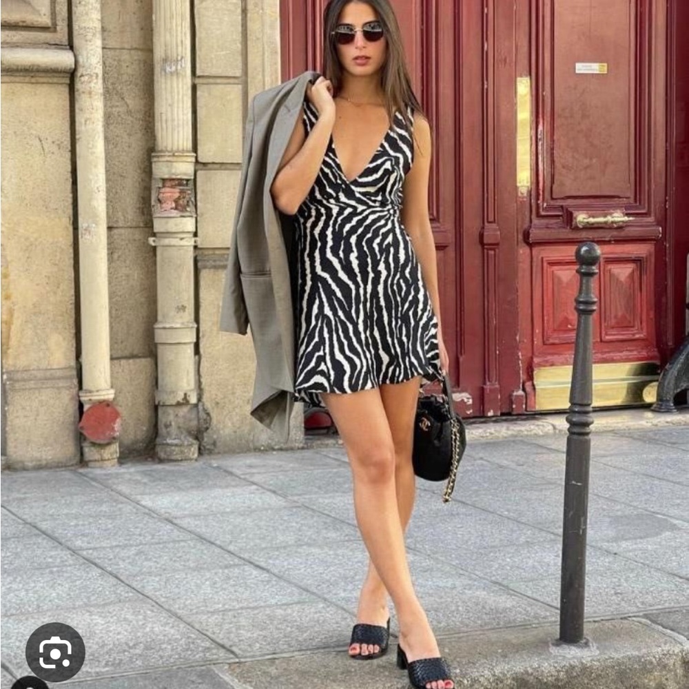 Realisation Par Isabella dress Animali print